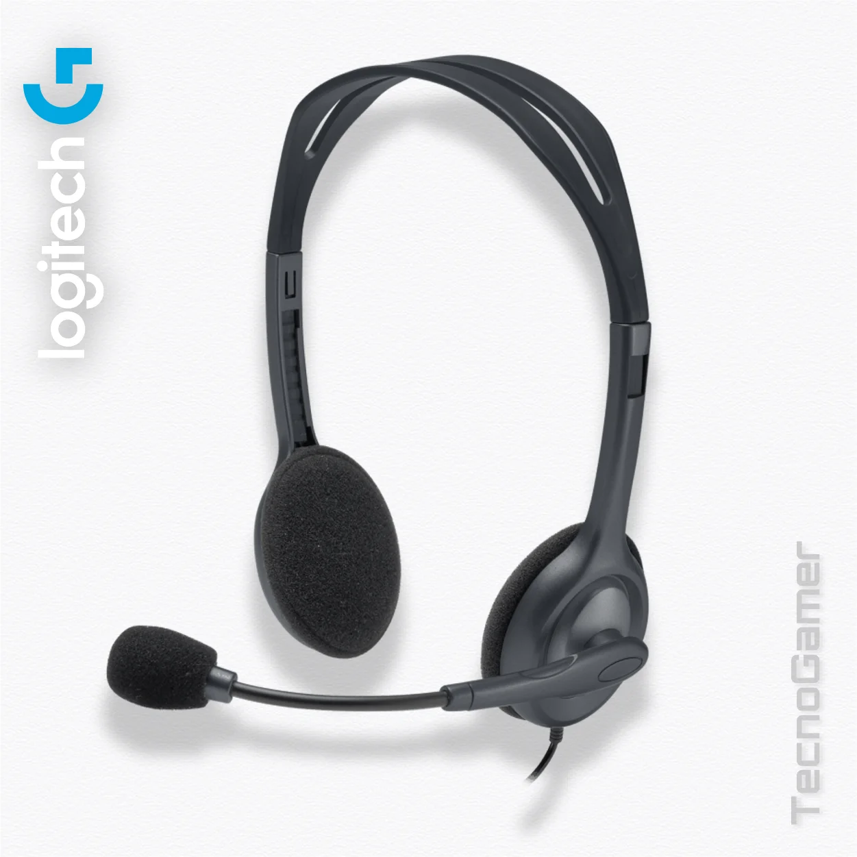 Audífono LOGITECH H111 C MIC en TecnoGamer Bolivia