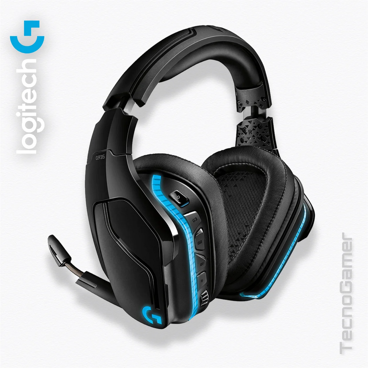 Audífono LOGITECH G935 7.1 WIRELES SURROUND en TecnoGamer Bolivia