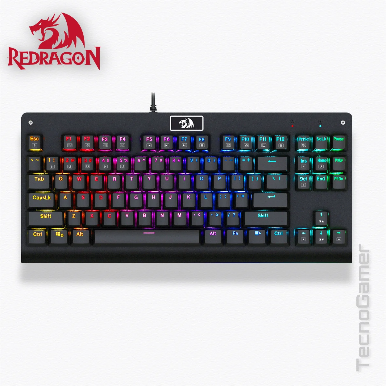Teclado REDRAGON DARK AVENGER K568 (Black)