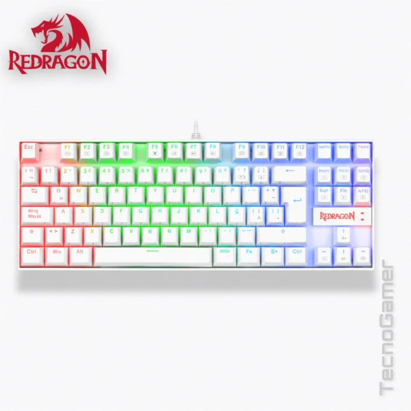 Teclado REDRAGON KUMARA K552 RGB (WHITE)