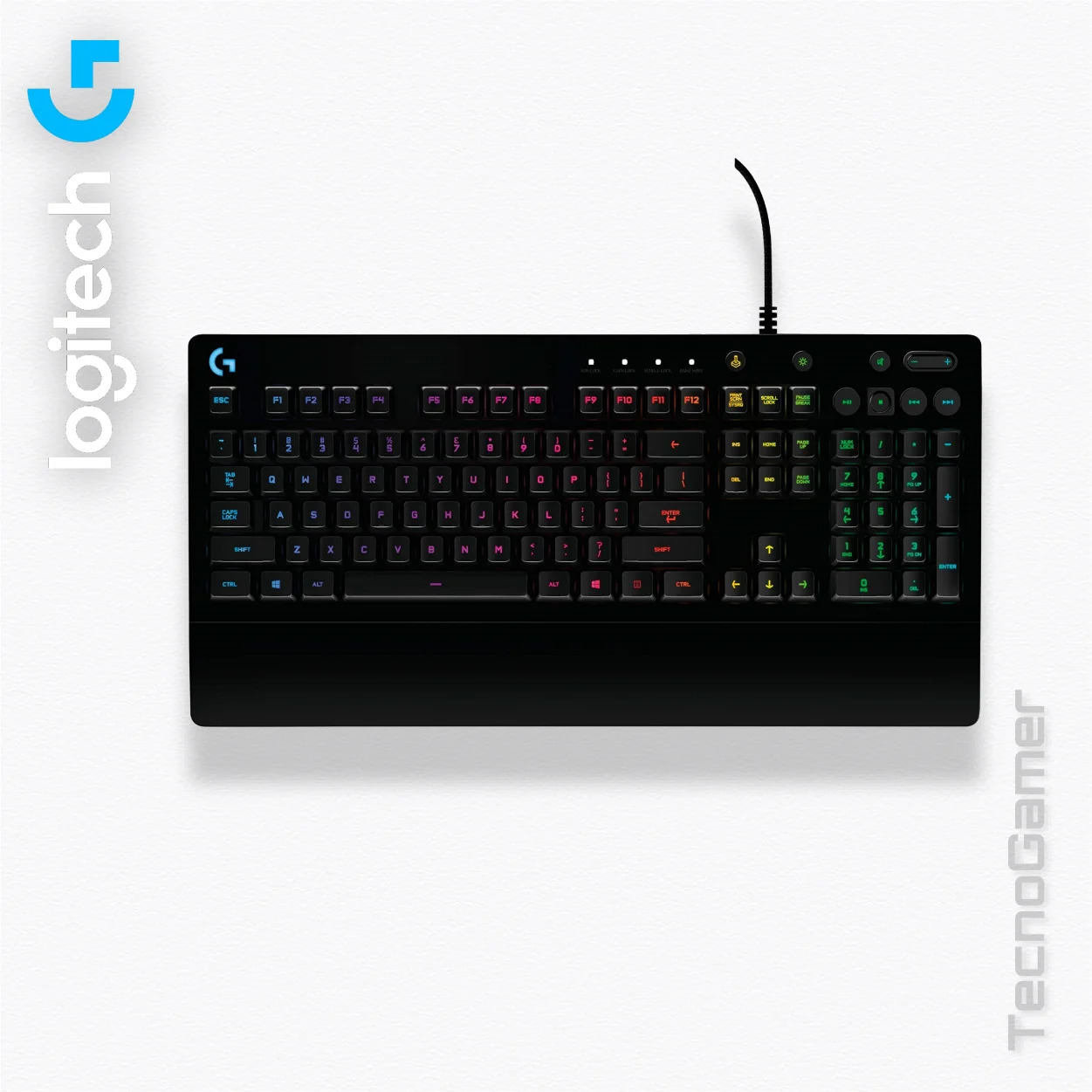Teclado LOGITECH G213 PRODIGY RGB ESPAÑOL en TecnoGamer Bolivia