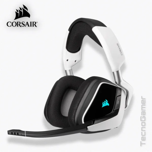 Audífono CORSAIR VOID RGB ELITE WIRELESS WHITE