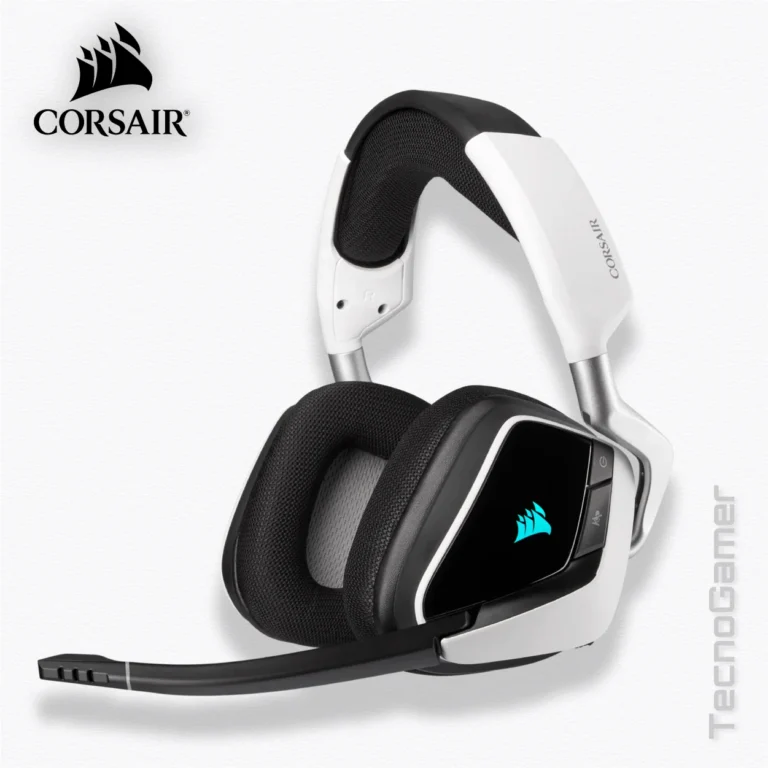 Audífono CORSAIR VOID RGB ELITE WIRELESS WHITE