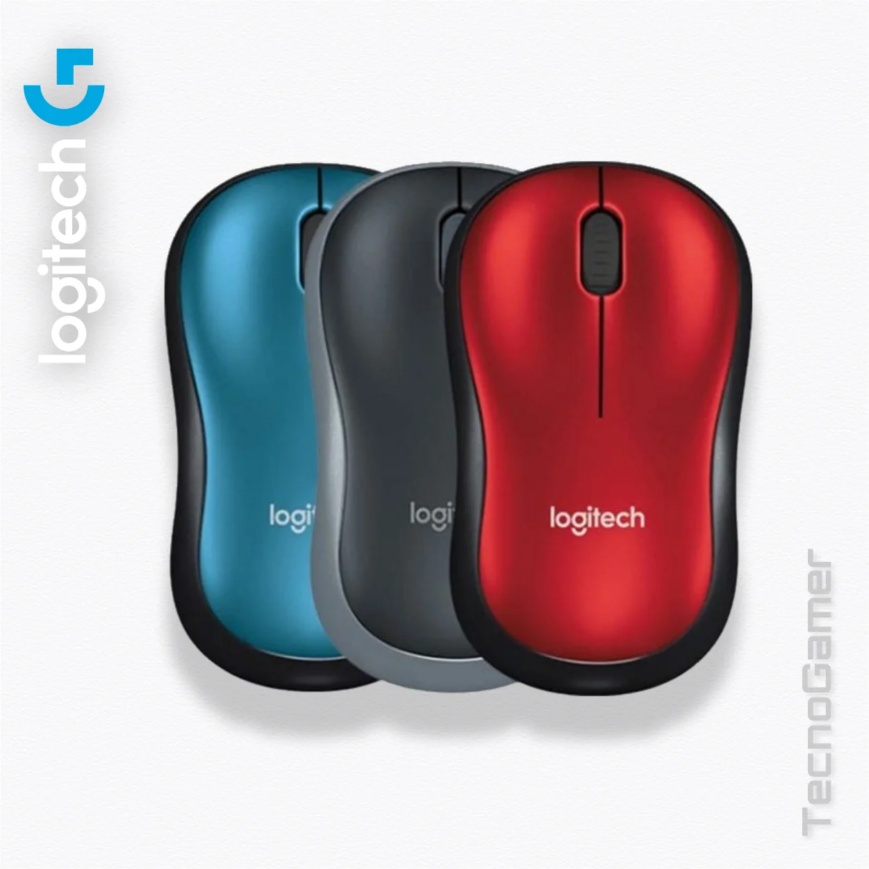 Mouse LOGITECH M185 Inalambrico en TecnoGamer Bolivia