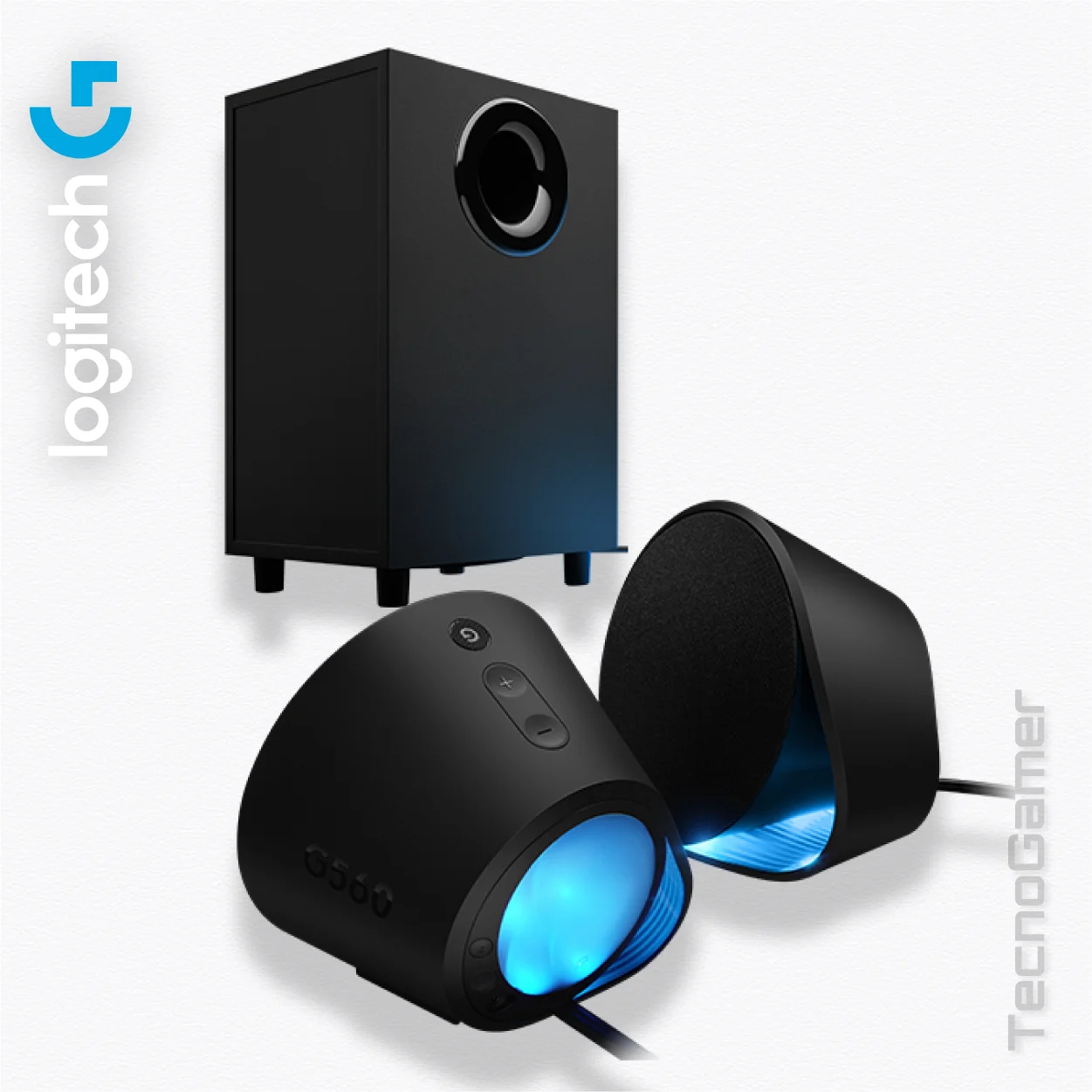 Parlante LOGITECH G560 (2.1) 240W para PC LIGHTSYNC vista alternativa