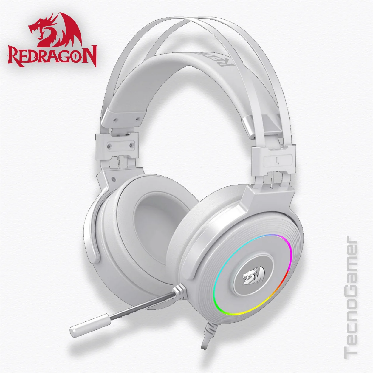 Audífono REDRAGON LAMIA 2 WHITE RGB