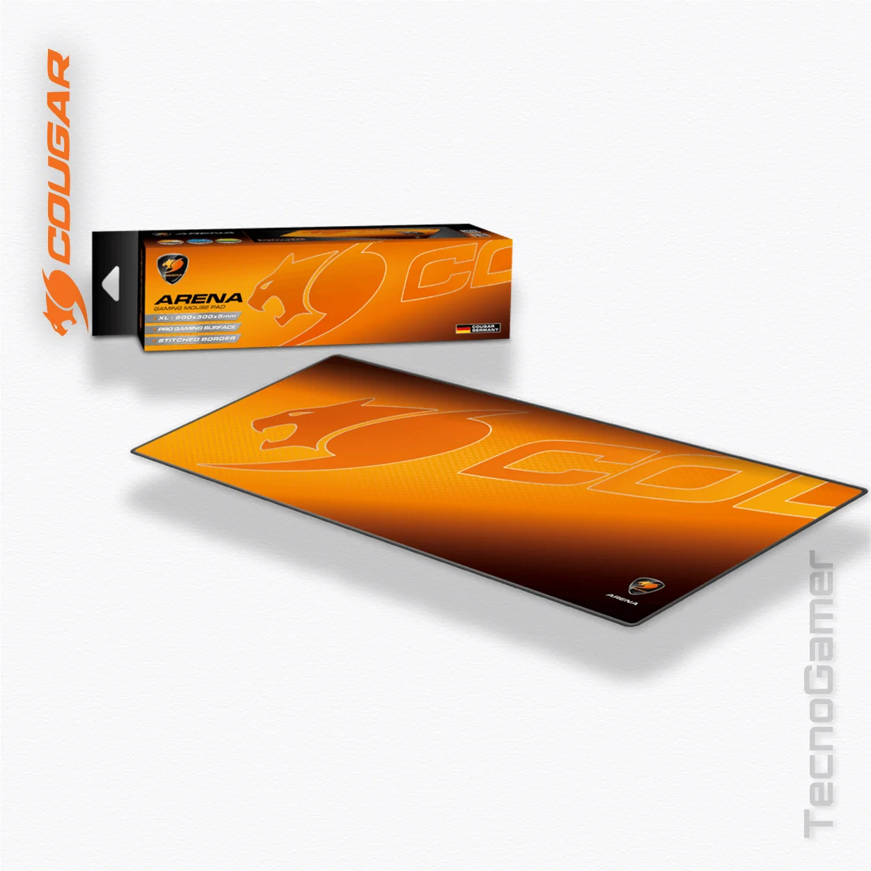 Padmouse COUGAR ARENA ORANGE (80x30) - Image 5