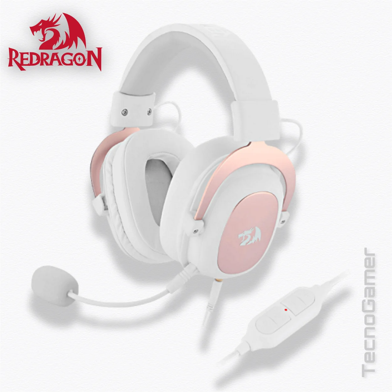 Audífono REDRAGON ZEUS 2 WHITE