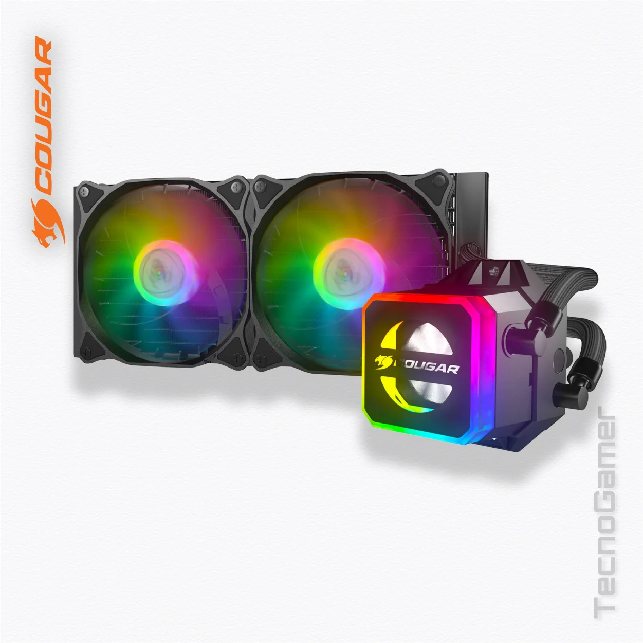 Refrigeración Líquida COUGAR HELOR 240 RGB - Image 2