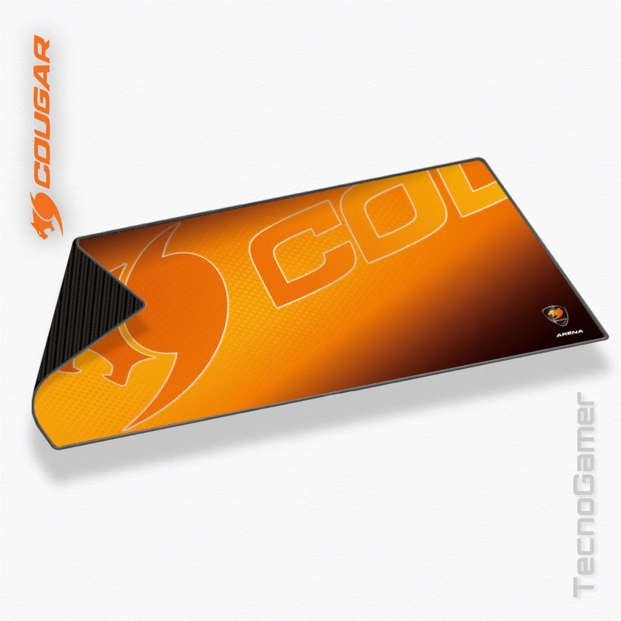 Padmouse COUGAR ARENA ORANGE (80x30) - Image 2