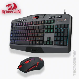Combo REDRAGON GAMING ESSENCIAL S101-3-SP (Teclado + Mouse)
