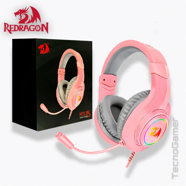 Audifono REDRAGON  HYLAS PINK