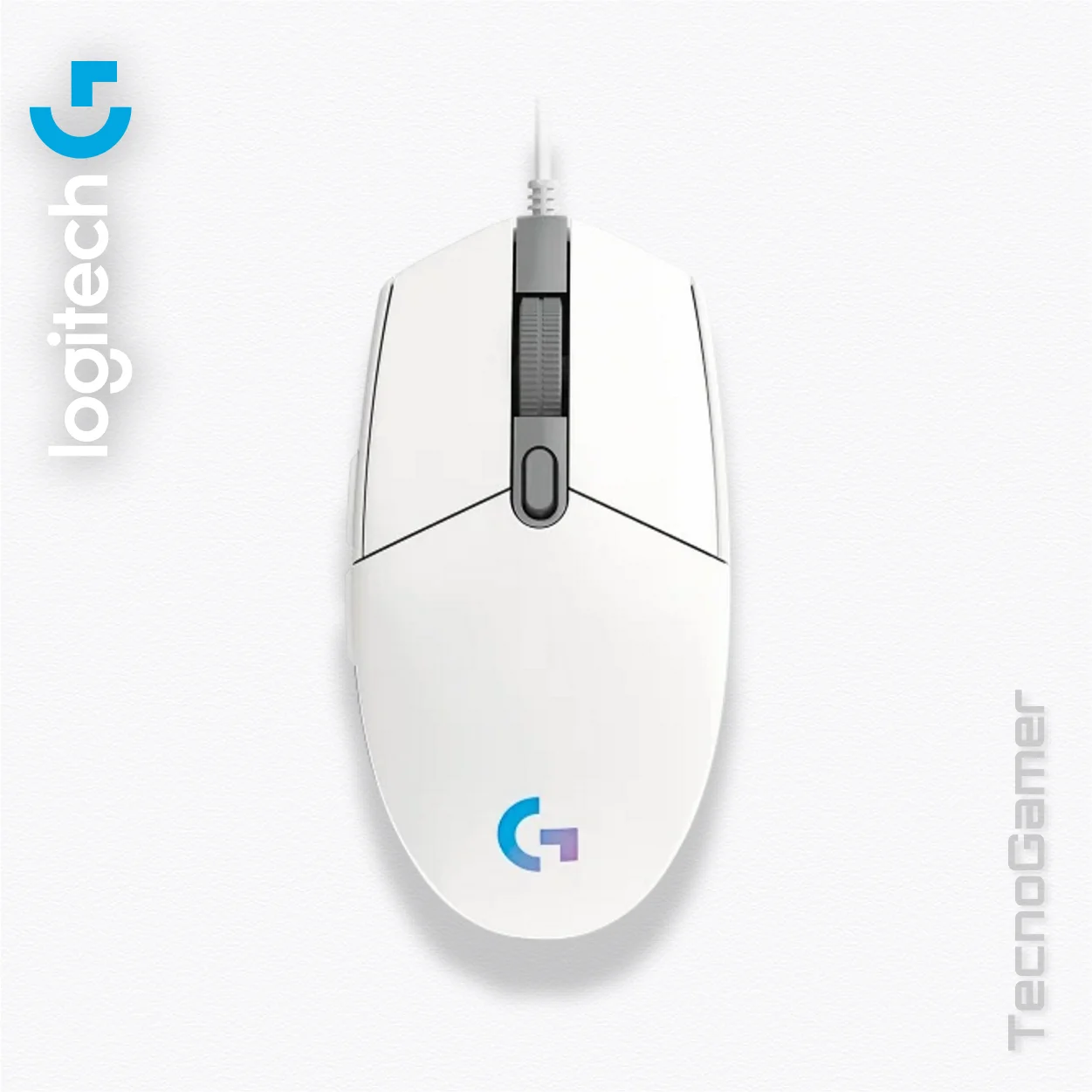 ▪️ Mouse LOGITECH G203 Lightsync vista alternativa