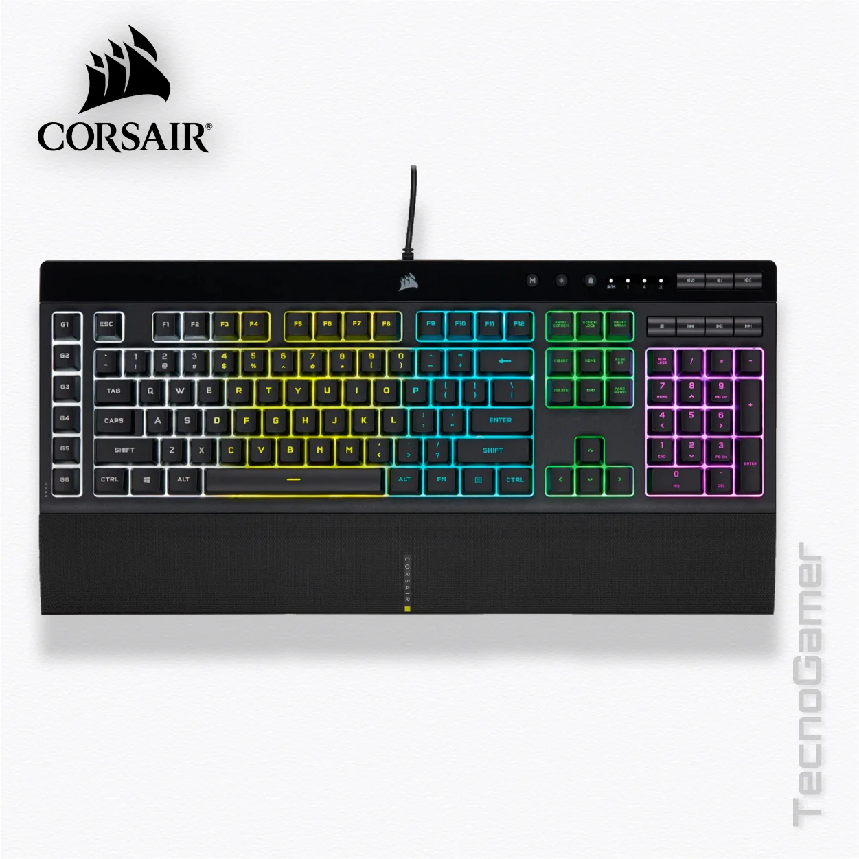 Teclado CORSAIR K55 RGB PRO