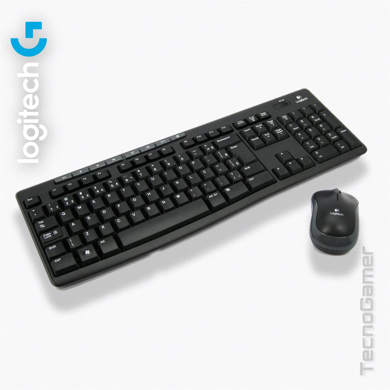 Combo LOGITECH MK270 WIRELESS (Teclado + Mouse) vista alternativa