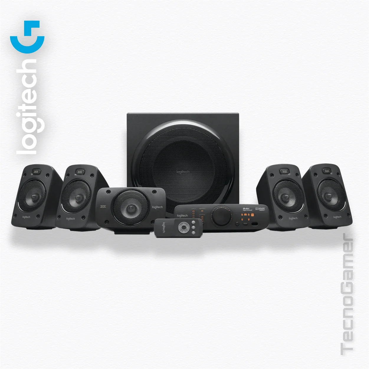 Parlante LOGITECH Z906 (5.1)1000W Bluetooth en TecnoGamer Bolivia
