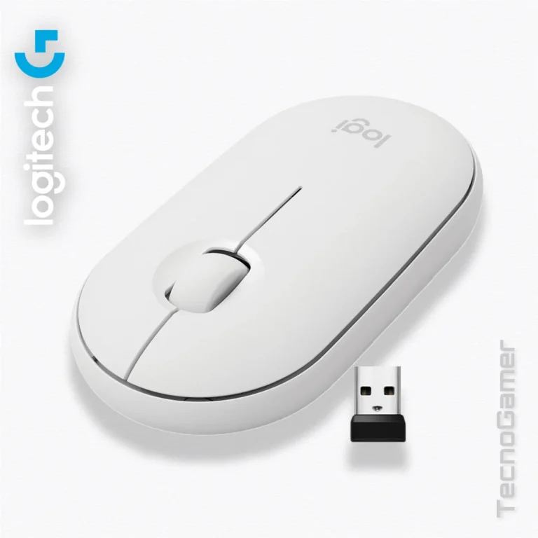 Mouse LOGITECH M350 PEBBLE inalámbrico