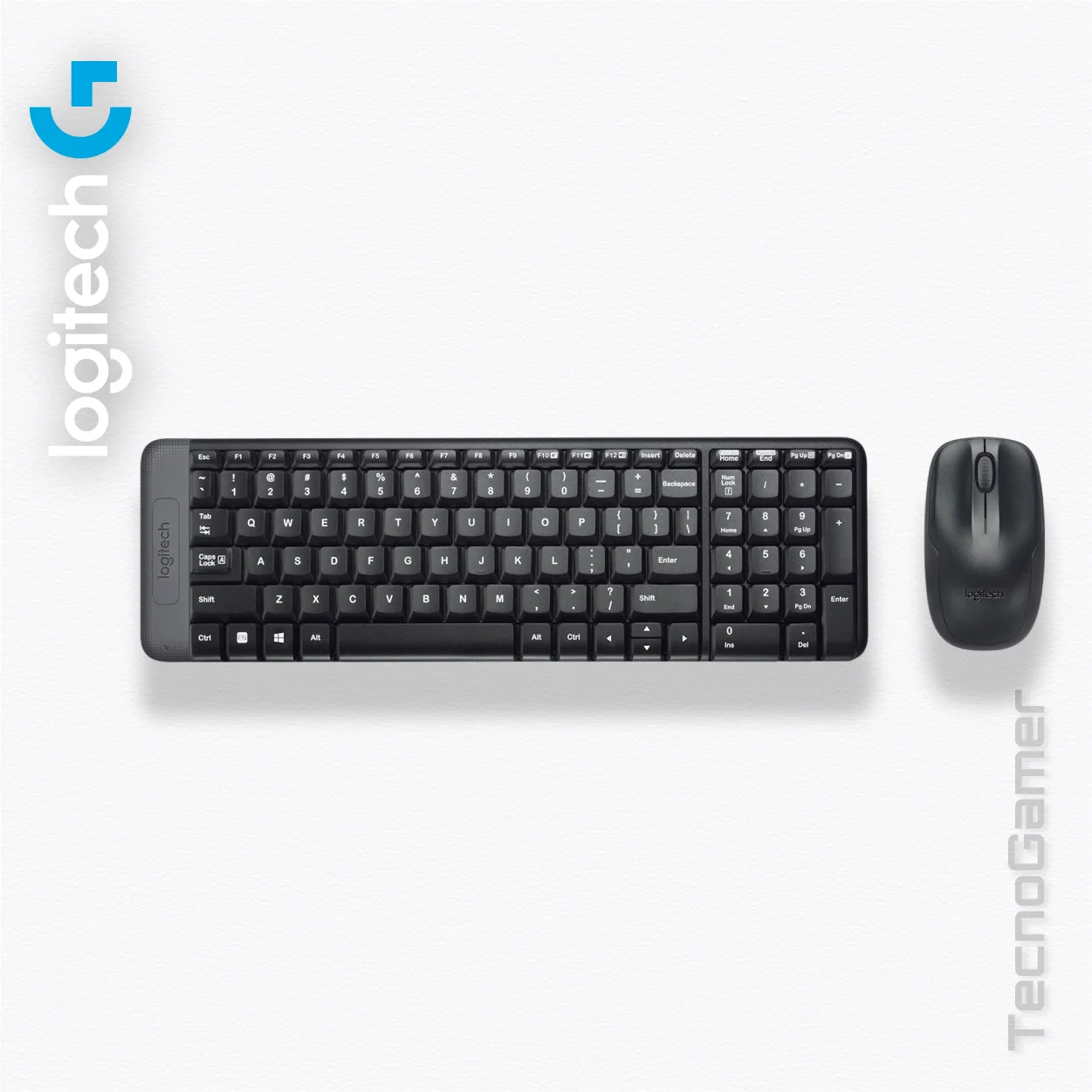 Combo LOGITECH MK220 Inalambrico en TecnoGamer Bolivia