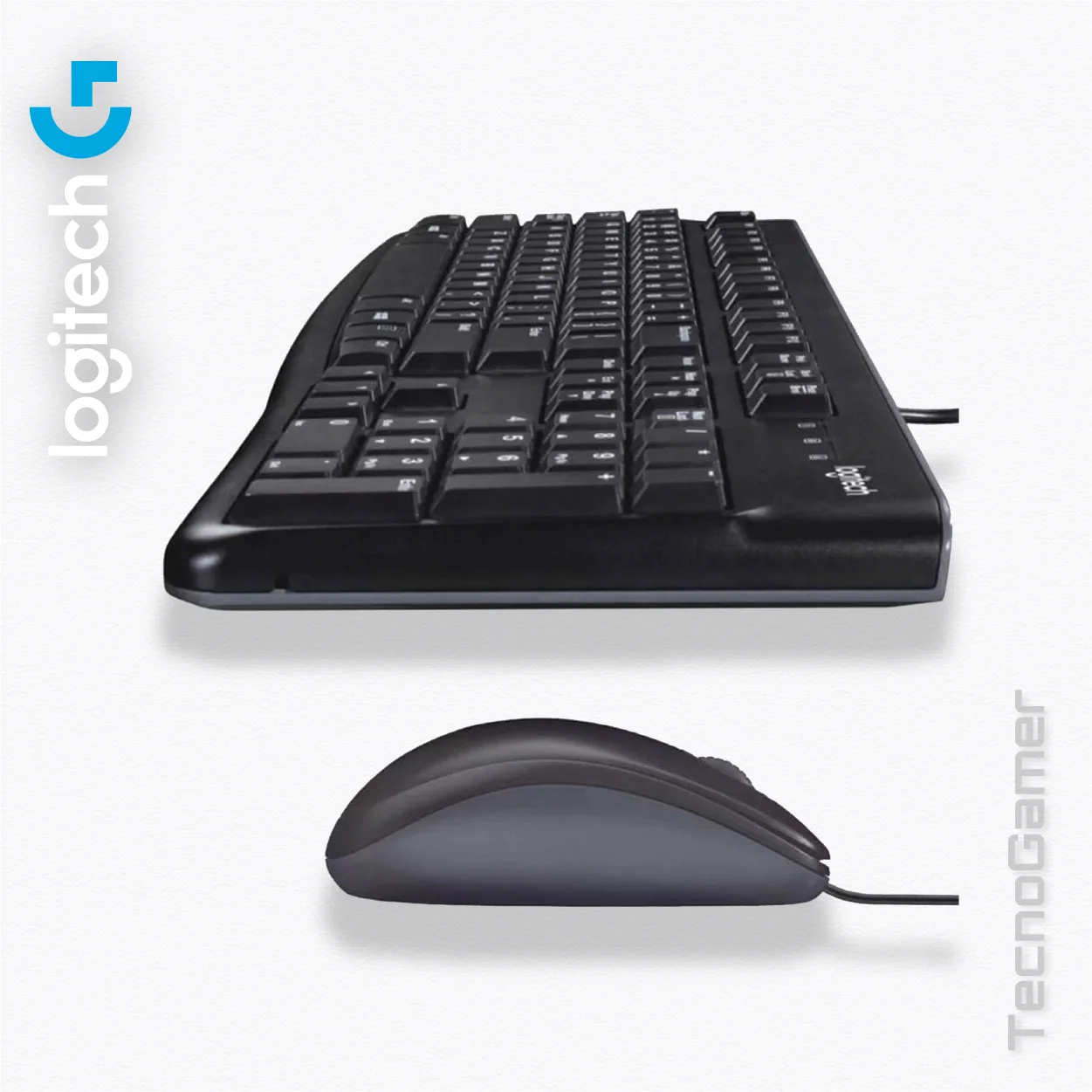 Combo LOGITECH MK120 vista alternativa