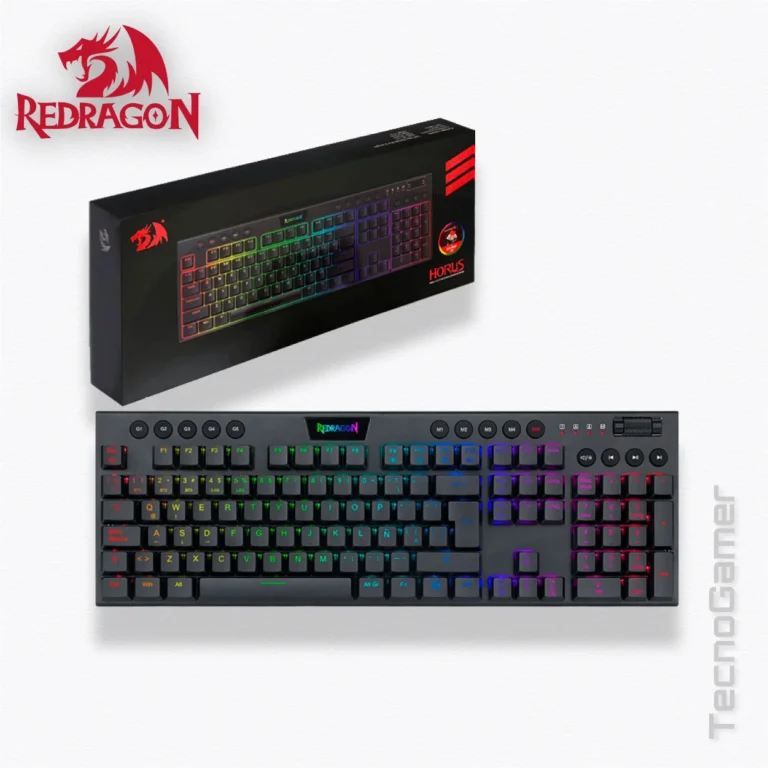 Teclado REDRAGON HORUS 100% WIRELESS BLACK