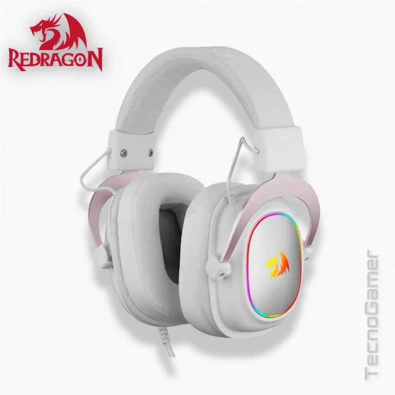 Audifono REDRAGON ZEUS X RGB WHITE USB