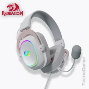 Audifono REDRAGON ZEUS X RGB WHITE USB
