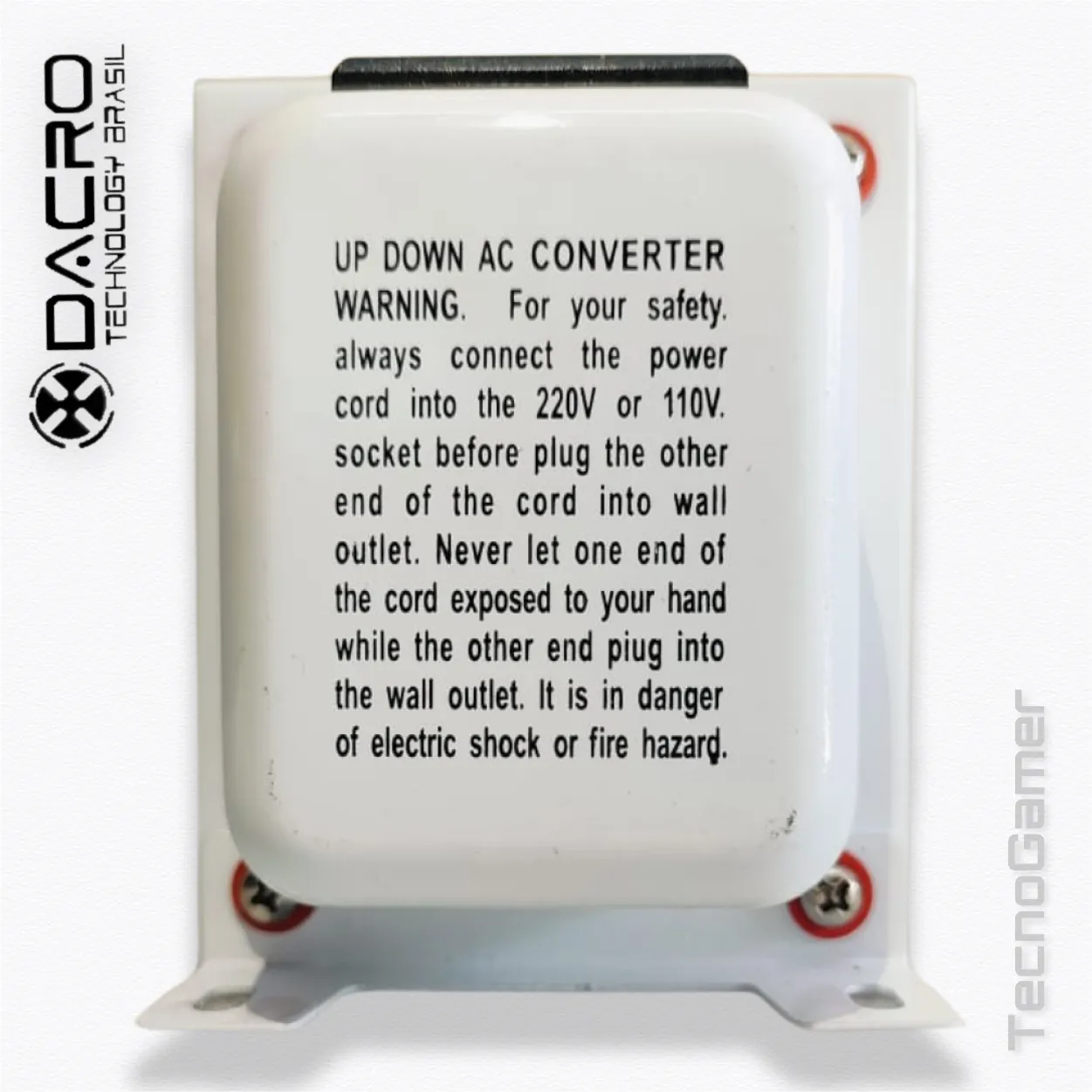Transformador DACRO de 110v a 220v (500W) - Image 3