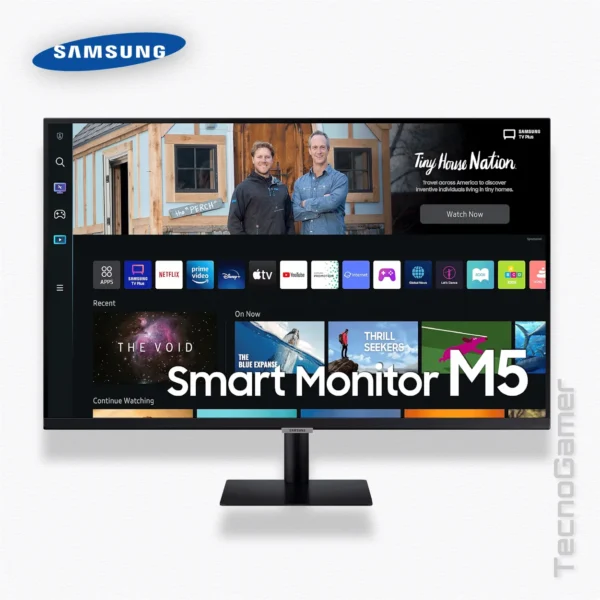 Monitor SAMSUNG 27" M5 Smart 60Hz - FHD