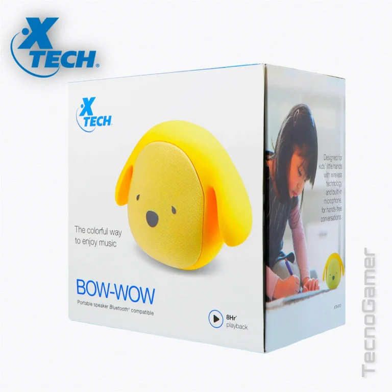 Parlante Xtech Portátil BOW-WOW con Micrófono