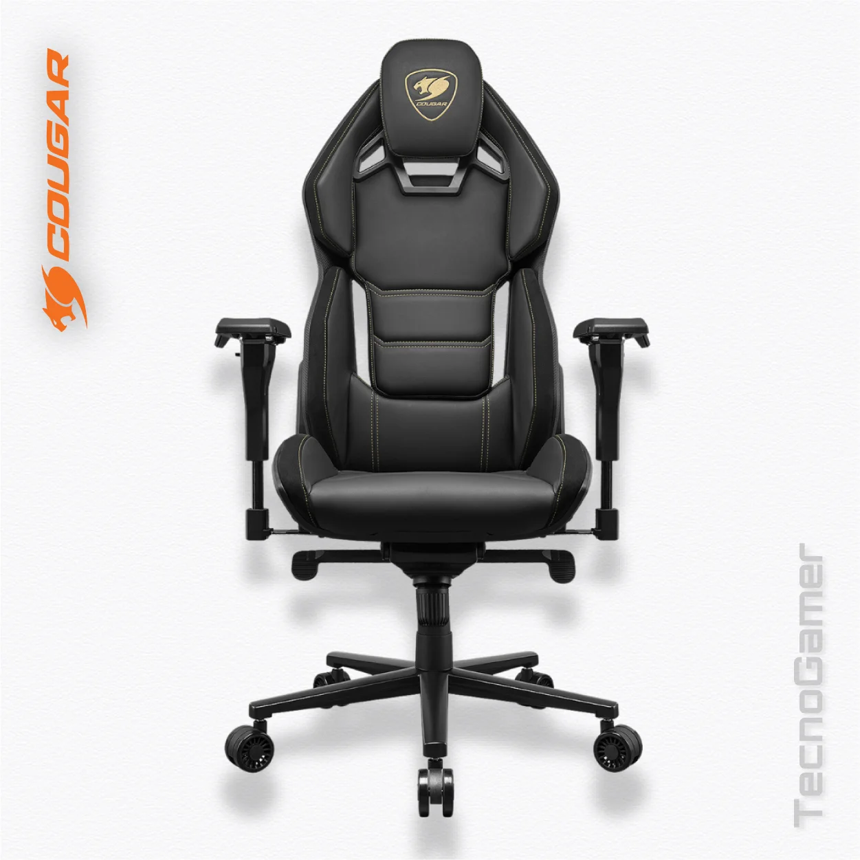 Silla gamer ergonómica con diseño profesional y respaldo reclinable