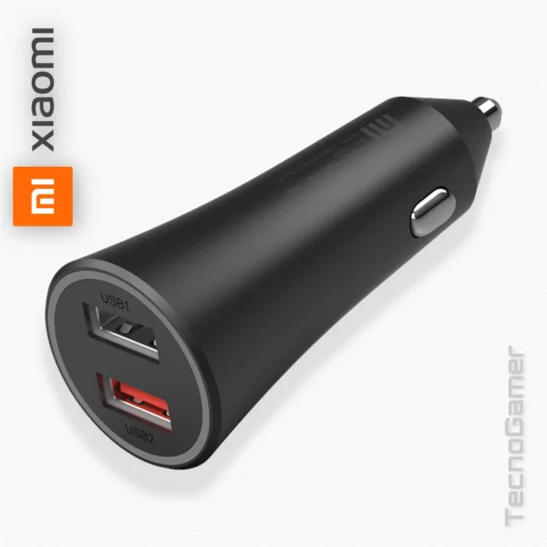 Cargador para AUTO Xiaomi 37W (2 salidas USB)
