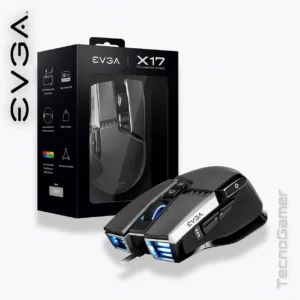 Mouse EVGA X17 OPTICO FPS RGB 16000 DPI (10 botones)