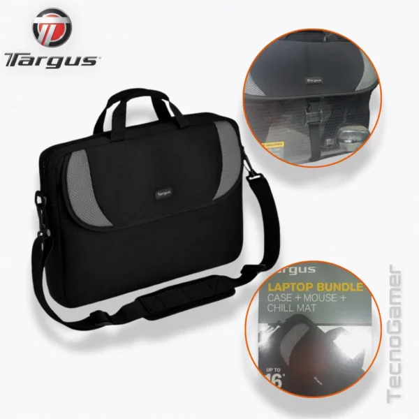 Maletín TARGUS Laptop Bundle (Case+Mouse+Chill Mat) 16"