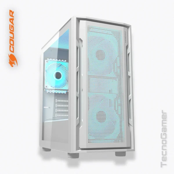 Case Cougar Uniface Mini RGB White