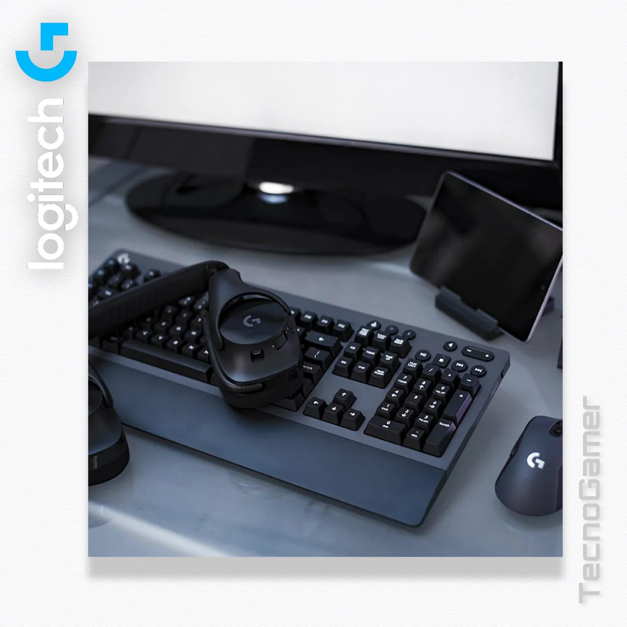 Audifono LOGITECH G533 WIRELESS 7.1 vista alternativa