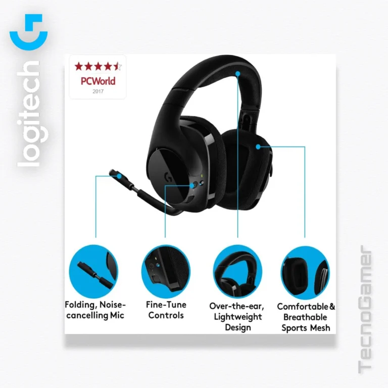 Audifono LOGITECH G533 WIRELESS 7.1