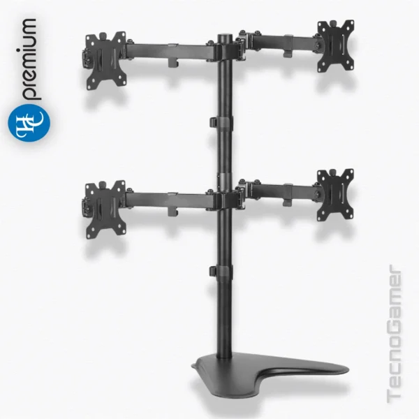 Soporte para 4 MONITORES HC-premium de 13" a  32"