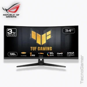 Monitor ASUS TUF Gaming VG34VQ3B 34" 180Hz VA Curvo UWQHD 2K