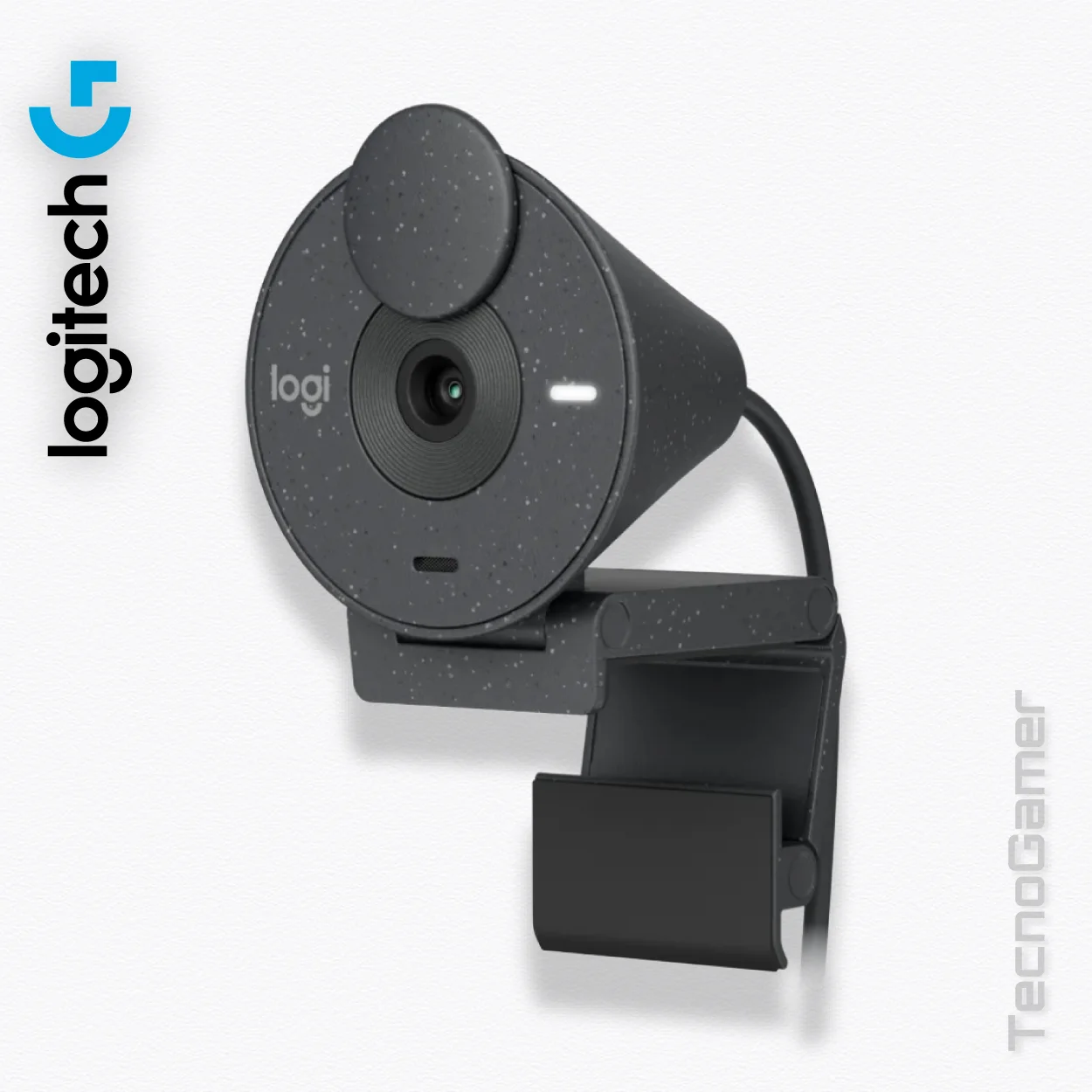 Cámara Web Logitech BRIO 300 Full HD 1080p/30fps, USB C en TecnoGamer Bolivia