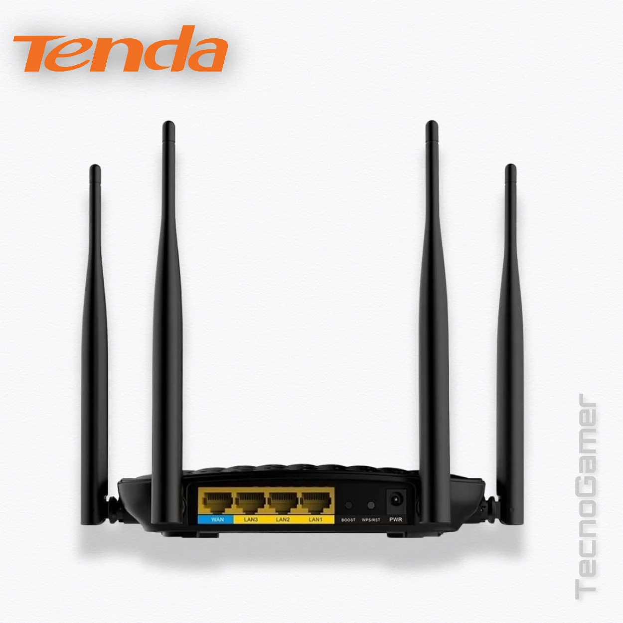 Router Tenda AC6 4 ANTENAS DUAL BAND AC1200 900MHZ BEAMFO - Image 2