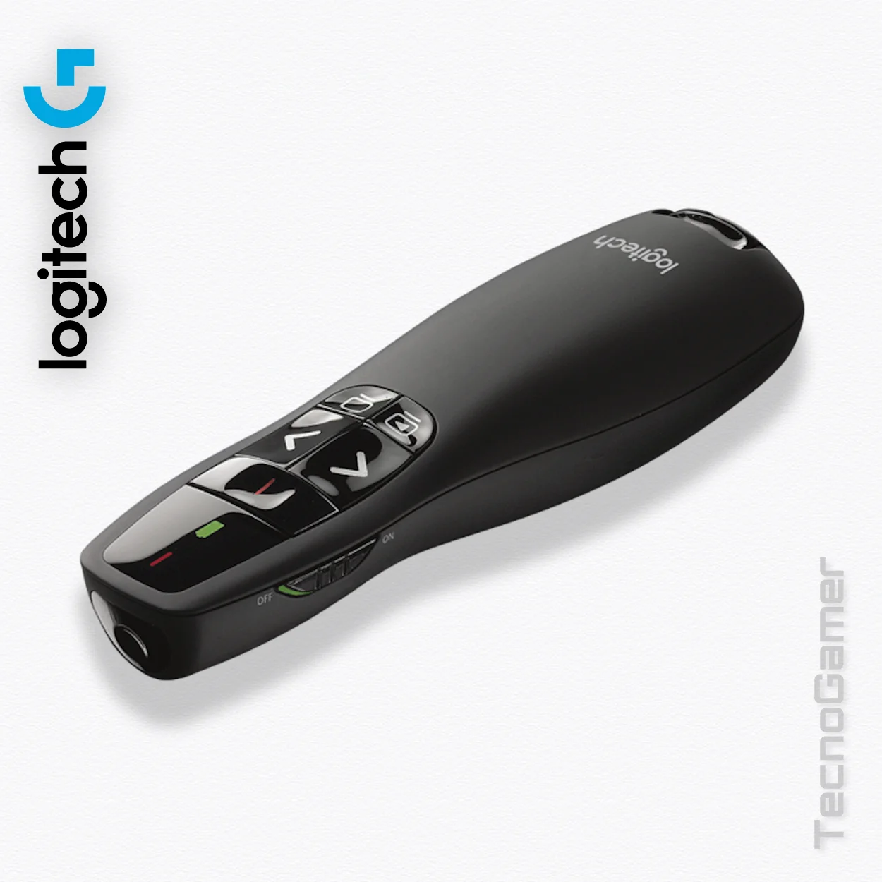 Puntero Laser Logitech R400 vista alternativa