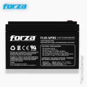 Batería UPS FORZA FUB, 1290 (12V, 9Ah), plomo ácido sellada
