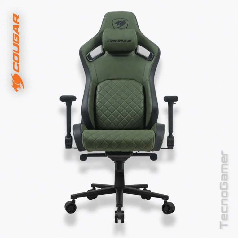 Silla Gamer Cougar DEFENSOR S ARMY GREEN F