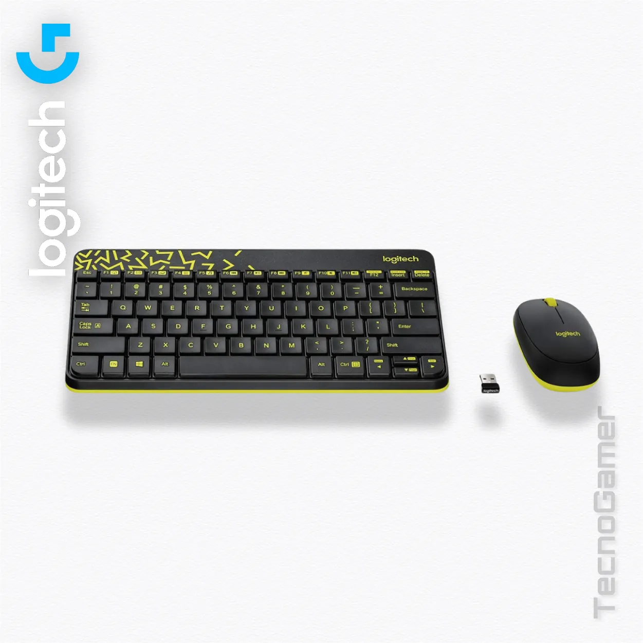 Teclado Combo Logitech MK240 – ingles en TecnoGamer Bolivia