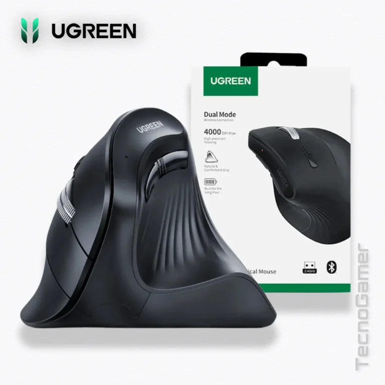Mouse Ugreen MU008 Dual Mode Ergonomico