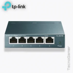 Switch Tplink TL-SG105, Gigabit de 5 puertos (carcasa metálico)