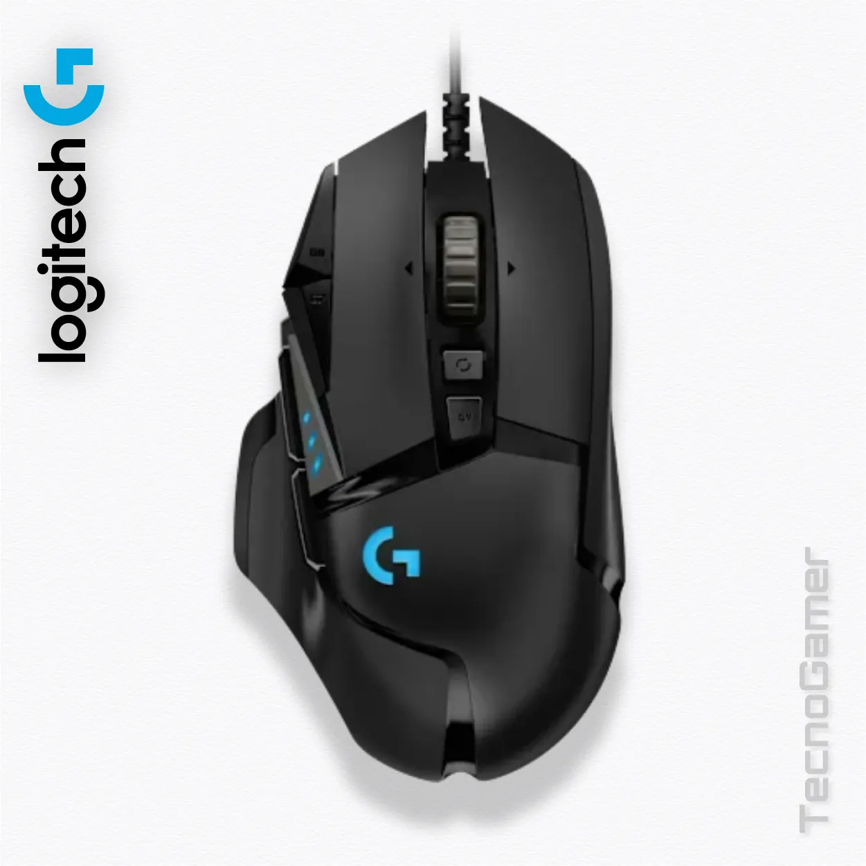 Logitech G502 X HERO 25K USB con cable