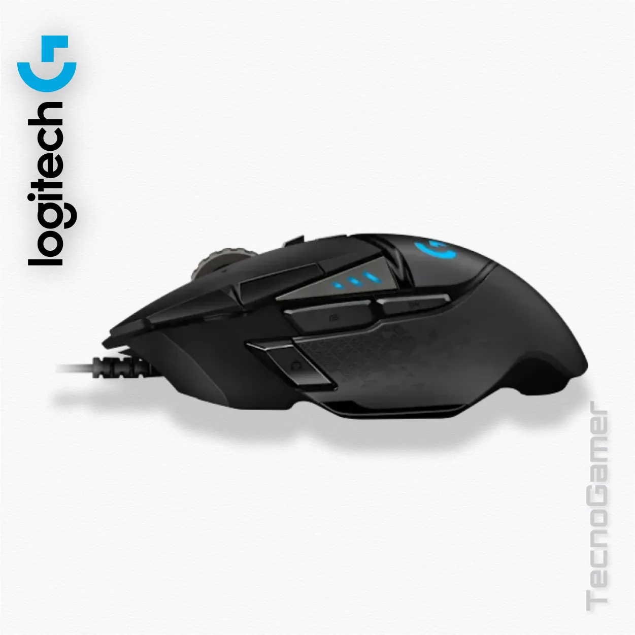 Logitech G502 X HERO 25K USB con cable