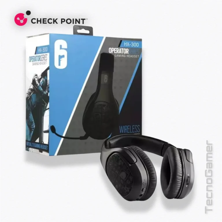 Audifono CheckPoint HX-300 RAINBOW SIX INALAMBRICOS
