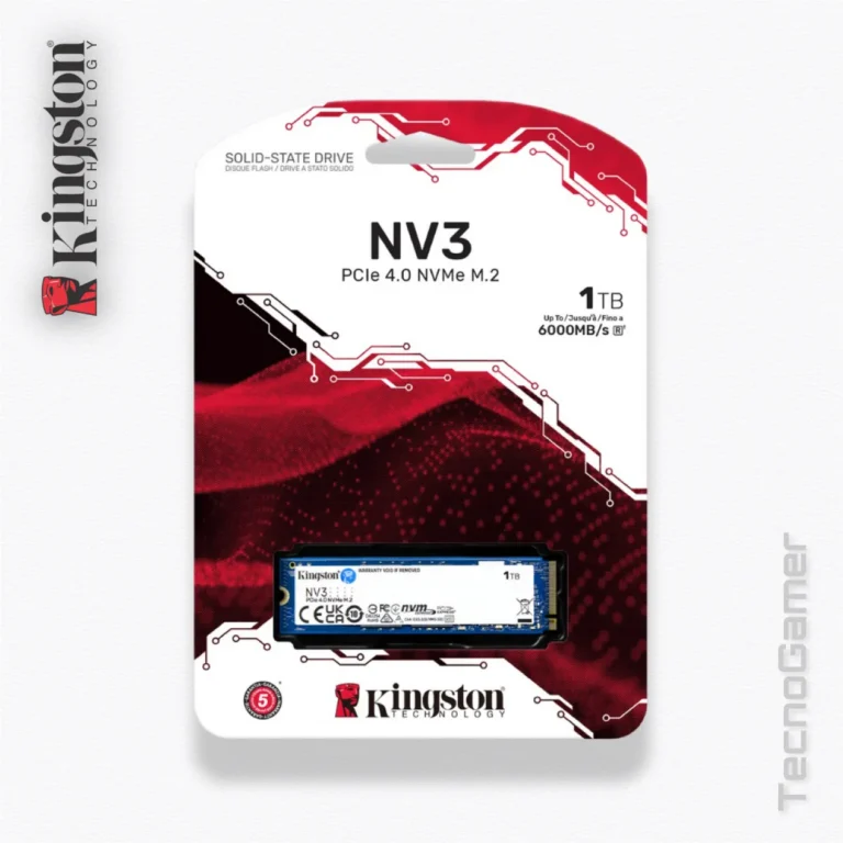 Disco Solido M.2 Kingston 1TB NV3 NVME